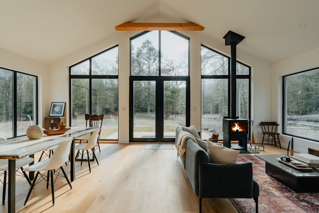 Photo by Clay Banks a living room filled with furniture and a fire place